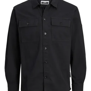 JACK & JONES CAMICIA GIACCA OVERSHIRT - Col. nero