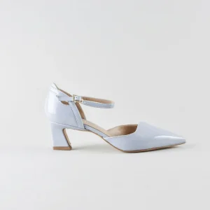 Ankle strap Shila – Nappa Lux Azzurre