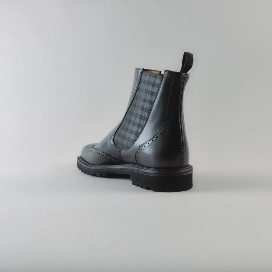 Chelsea Boot Steven in Pelle Nera - immagine 5