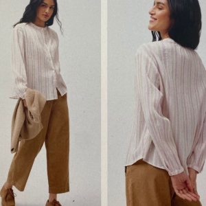 Camicia cotone dobby