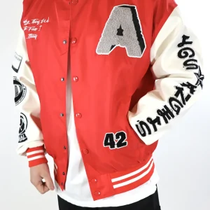 GIUBBOTTO COLLEGE LOS ANGELES - Col. Rosso