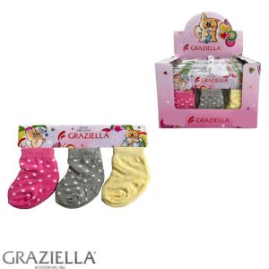 TRIS CALZINI NEONATA