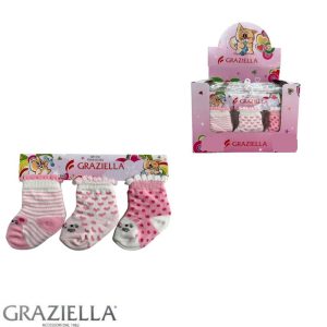 TRIS CALZINI NEONATA