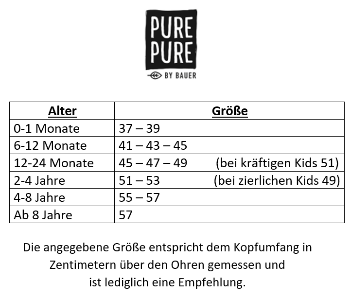 Berretto in mussola con protezione UV - immagine 4