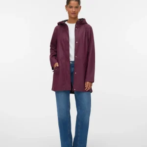 Vero Moda - Parka Impermeabile - Col. bordeaux