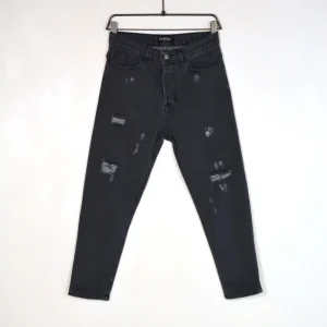 Jeans Grey con strappi