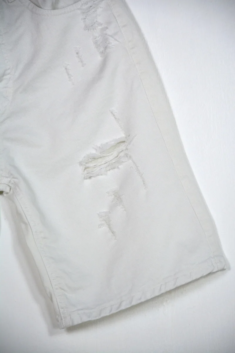 WHITE BERMUDA CON STRAPPI - immagine 5