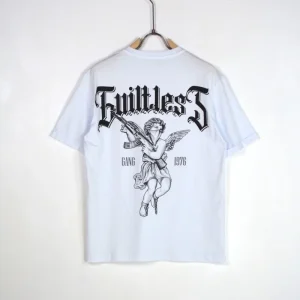 T-shirt "Guiltless Gang" - Col. bianco