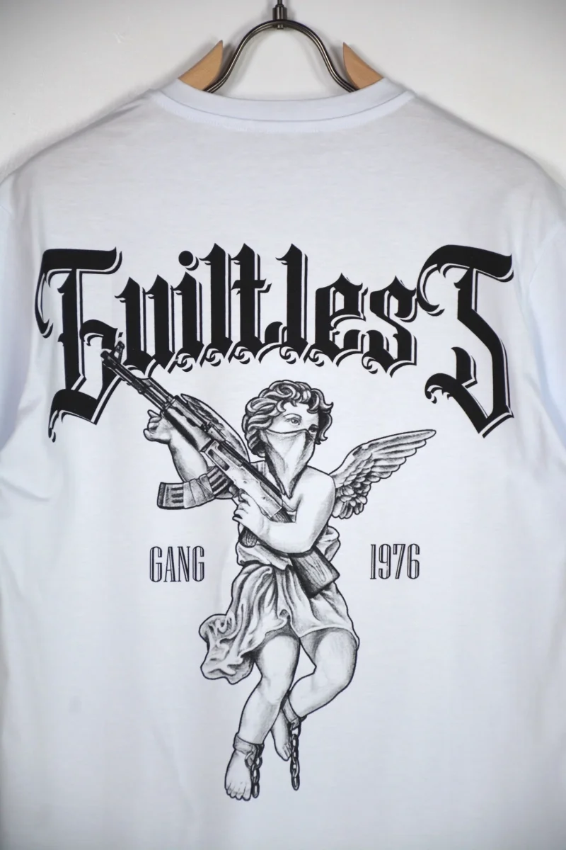 T-shirt "Guiltless Gang" - Col. bianco - immagine 4