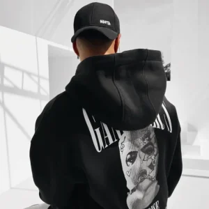 FELPA CON CAPPUCCIO "GANGSTER"