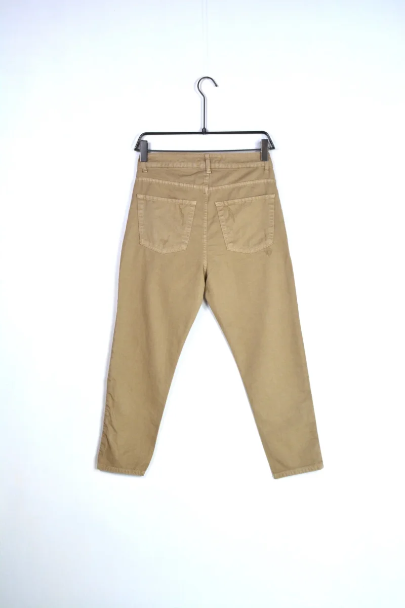 JEANS PANTALONE CON STRAPPI - Col. Camel - immagine 3