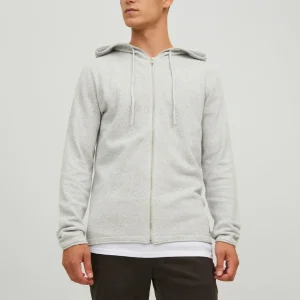 JACK & JONES CARDIGAN CON ZIP  - Col. grigio
