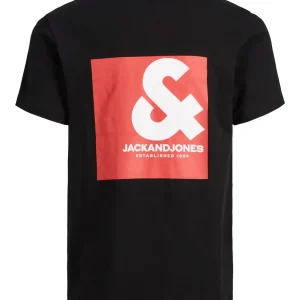 JUNIOR JACK & JONES T-SHIRT CON STAMPA - Col. nero