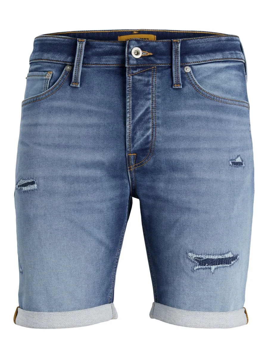 JACK & JONES BERMUDA IN JEANS - BLUE DENIM - immagine 5