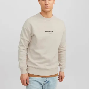 JACK & JONES FELPA "ORIGINALS STUDIO" - Col. Beige