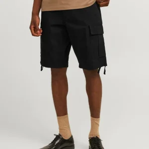JACK & JONES CARGO SHORTS - Col. nero