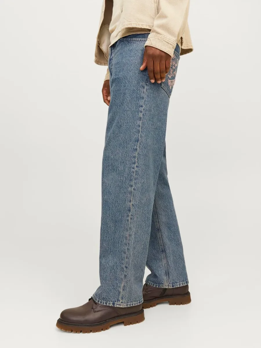 JACK & JONES BAGGY JEANS CON RICAMO - immagine 6