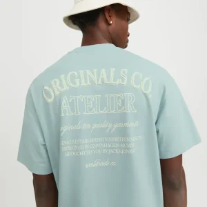 JACK & JONES T-SHIRT ATELIER ORIGINALS - Col. Menta