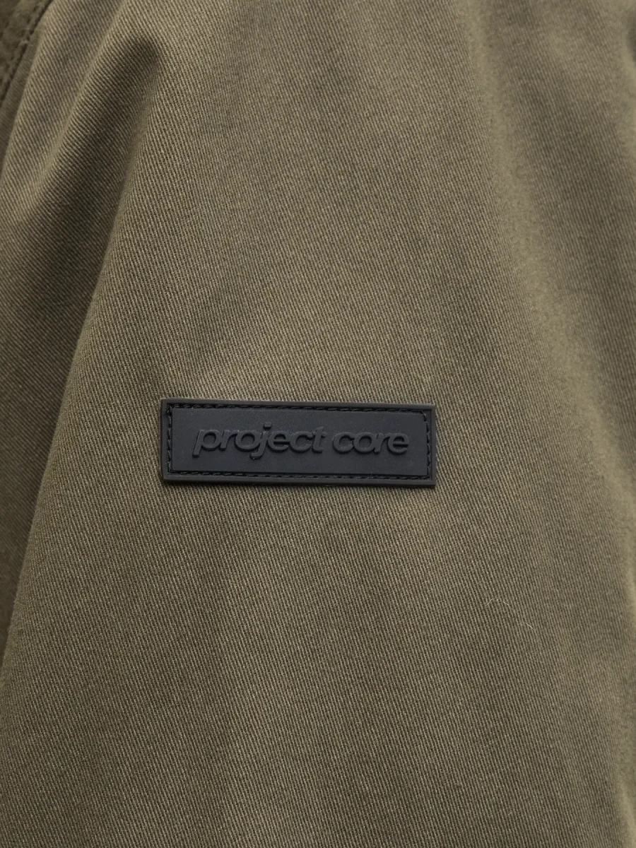 JACK & JONES CAMICIA GIACCA OVERSHIRT - Col. verde militare - immagine 4