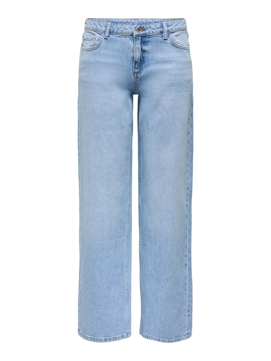 JDY Vita bassa Straight fit jeans - light denim - immagine 8