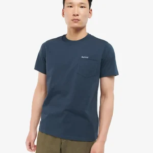 BARBOUR T-Shirt con taschino Langdon