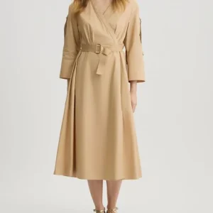 LIU JO Abito in cotone con cintura