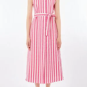 LIU JO Abito lungo a righe