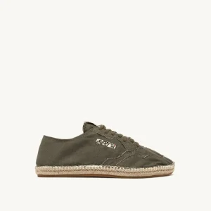 AUTRY Espadrillas Low Canvas/Can. Verde militare