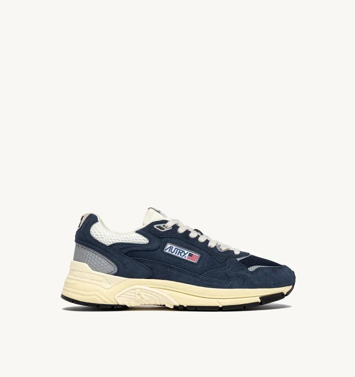 AUTRY Sneakers Hyperway in Mash e Suede Blu - immagine 2