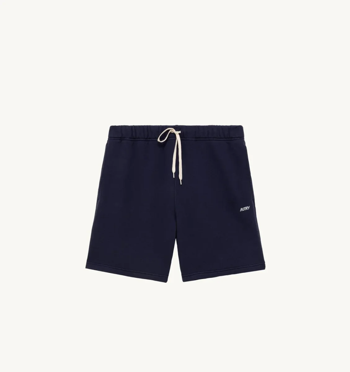 AUTRY Shorts in cotone con logo ricamato - immagine 2