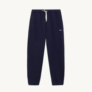 AUTRY Pantalone in cotone con logo ricamato