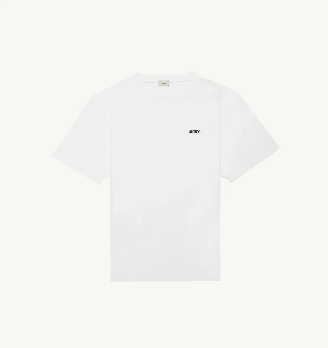 AUTRY T-shirt in cotone con logo ricamato - immagine 2