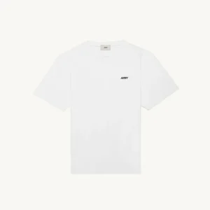 AUTRY T-shirt in cotone con logo ricamato