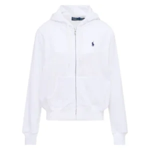 POLO RALPH LAUREN Felpa full zip con cappuccio