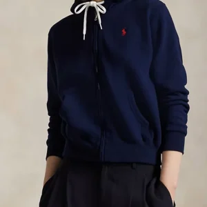 POLO RALPH LAUREN Felpa full zip con cappuccio