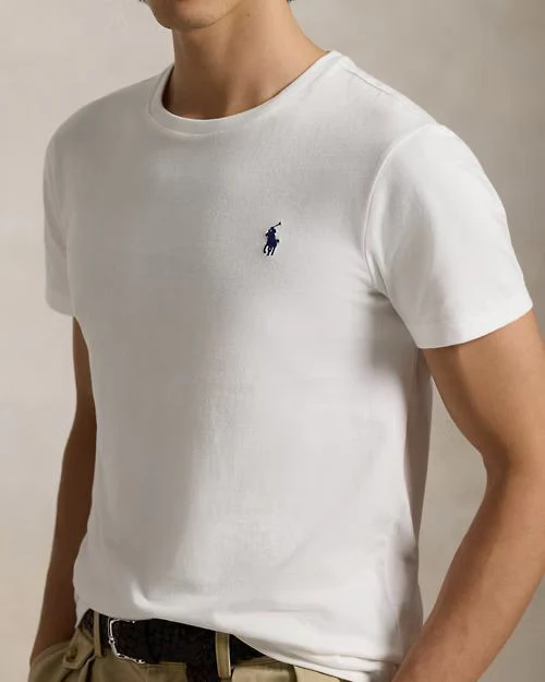 POLO RALPH LAUREN T-shirt in jersey Classic-Fit - immagine 2