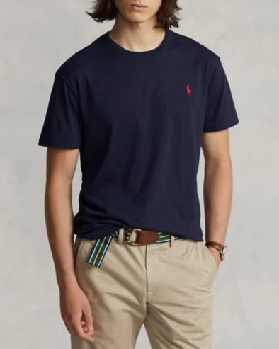 POLO RALPH LAUREN T-shirt in jersey Classic-Fit - immagine 2