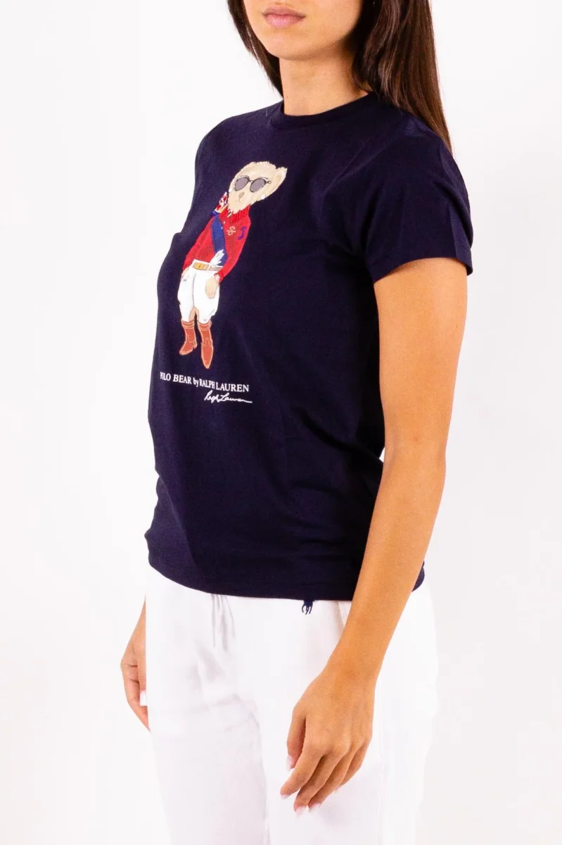 POLO RALPH LAUREN T-shirt Jockey Polo Bear in jersey - immagine 3