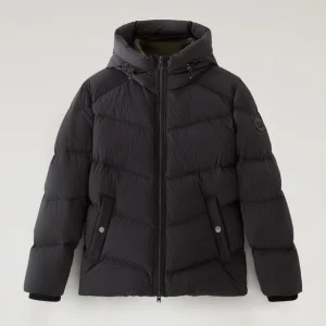 WOOLRICH Piumino Premium in nylon elasticizzato
