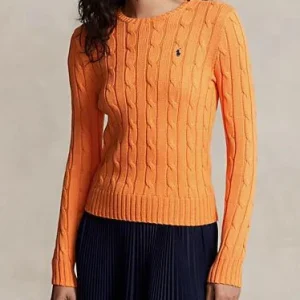 POLO RALPH LAUREN Maglia a trecce Slim-Fit