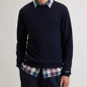 WOOLRICH Maglione girocollo in pura lana d'agnello