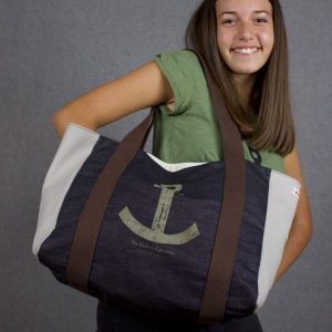 Borsa Fab – Canvas e Pelle