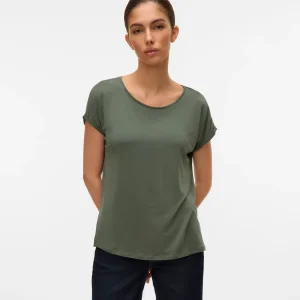 Vero Moda - T-shirt basic VMAVA - col. verde