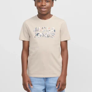 JACK & JONES JUNIOR T-SHIRT SUMMER VIBES - Col. Beige