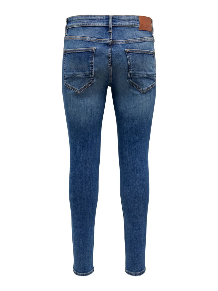ONLY & SONS JEANS SKINNY - Blue Denim - immagine 6