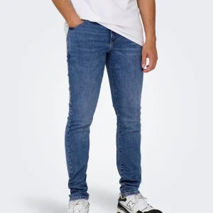 ONLY & SONS JEANS SLIM - Medium Blue Denim