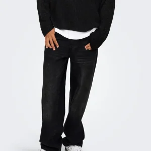 ONLY & SONS BAGGY JEANS - Col. nero