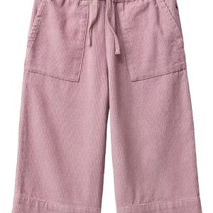 Pantaloni Kids in velluto rosa