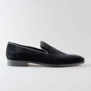 Antonio Slip On in Velluto Grigio