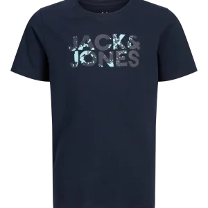 JACK & JONES JUNIOR T-SHIRT SPLASH - Col. Blu